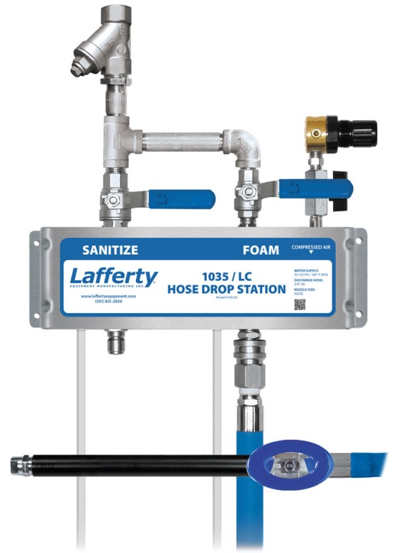 Lafferty 1035/LC Hose Drop Station Complete